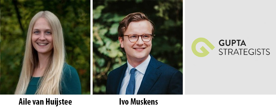 Aile van Huijstee en Ivo Muskens over hun werk bij Gupta Strategists