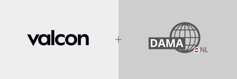 Valcon wordt corporate friend van data netwerk DAMA