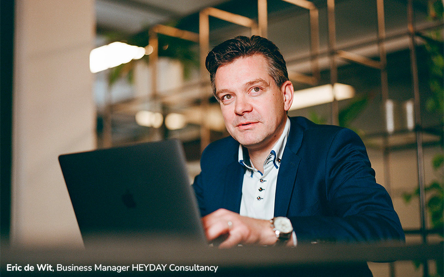Eric de Wit, Business Manager HEYDAY Consultancy Eric de Wit, Business Manager HEYDAY Consultancy