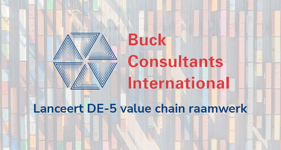 Buck Consultants International lanceert value chain raamwerk