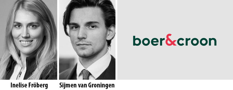 Inelise Fröberg en Sijmen van Groningen naar Boer & Croon