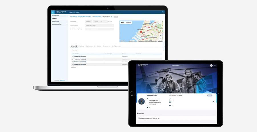 Quatronic digitaliseert in vier maanden inspectieprocessen van SMART AIS