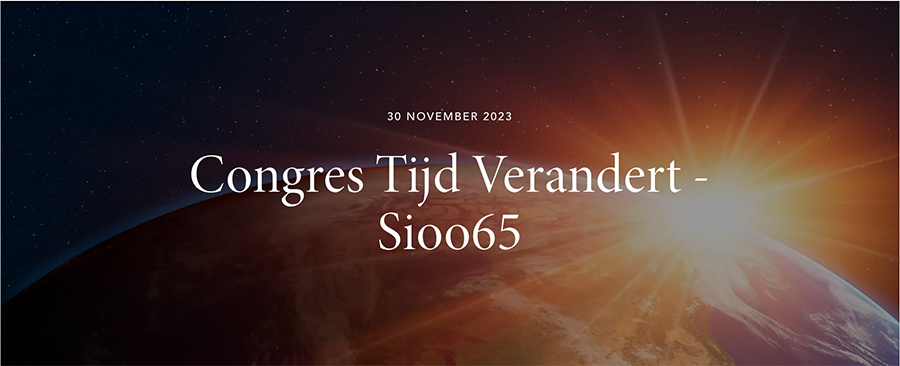 Tijd Verandert: Sioo blaast 65 kaarsjes uit op jubileumcongres