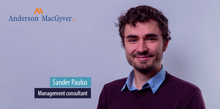 Sander Paulus, Management consultant, Anderson MacGyver