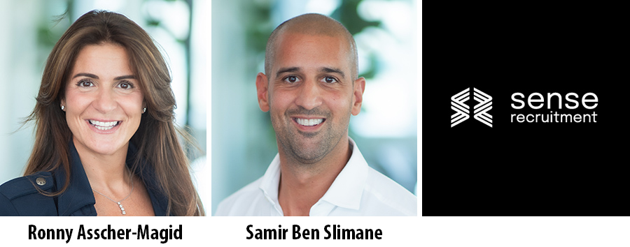 Ronny Asscher-Magid en Samir Ben Slimane, Sense Recruitment Ronny Asscher-Magid en Samir Ben Slimane, Sense Recruitment