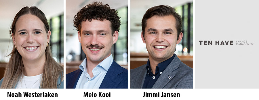 TEN HAVE Change Management verwelkomt drie nieuwe adviseurs