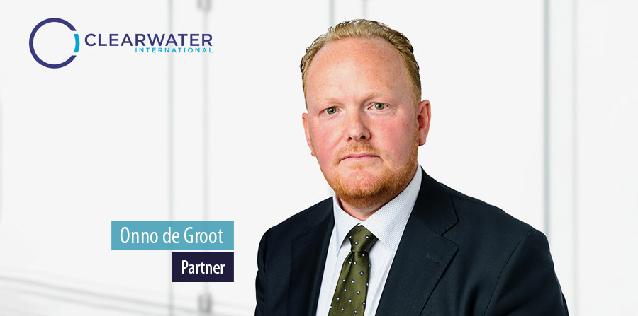 Onno de Groot wordt partner bij Clearwater International