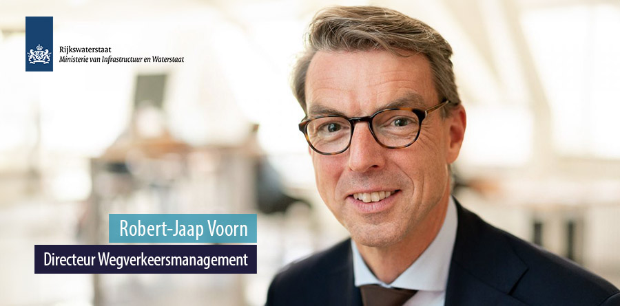 Robert-Jaap Voorn directeur Wegverkeersmanagement bij Rijkswaterstaat