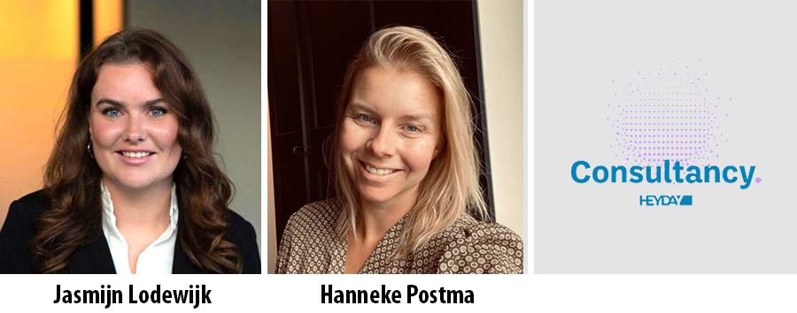  Jasmijn Lodewijk en Hanneke Postma over hun diverse opdrachten bij HEYDAY Consultancy