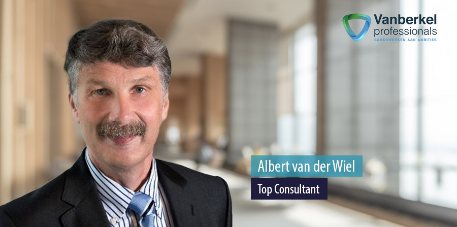 Albert van der Wiel start als Top Consultant bij Vanberkel