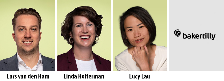 Lars van den Ham, Linda Holterman en Lucy Lau - Baker Tilly
