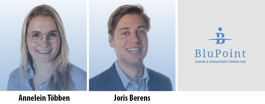 Annelein Többen en Joris Berens over hun ontwikkeling bij BluPoint Annelein Többen en Joris Berens over hun ontwikkeling bij BluPoint