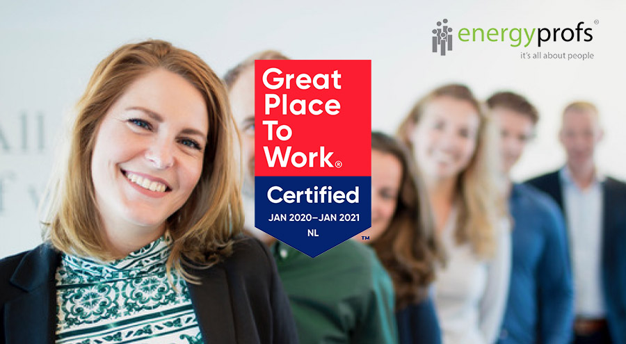 Energyprofs behoort tot beste werkgevers van ons land