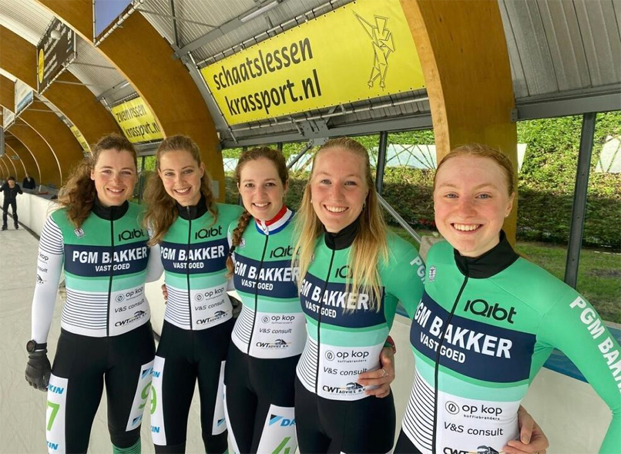 iQibt sponsor van vrouwelijke schaatsploeg PGM Bakker