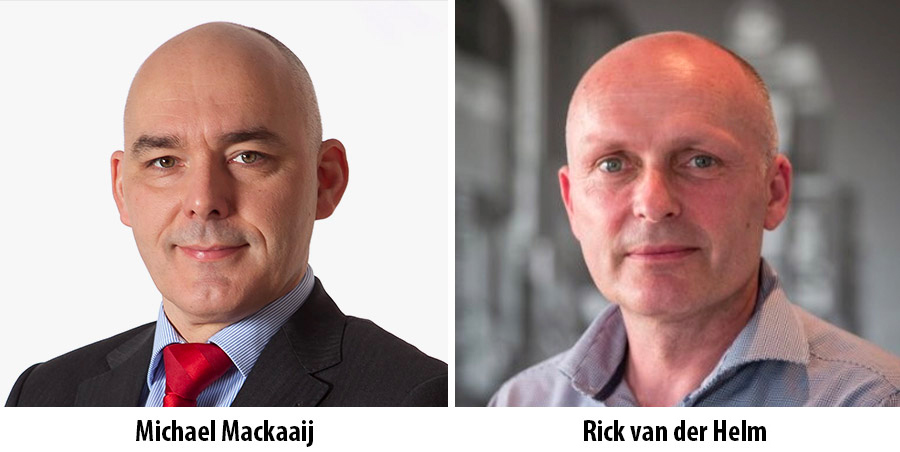 Michael Mackaaij en Rick van der Helm Michael Mackaaij en Rick van der Helm
