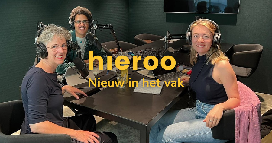 Hieroo lanceert podcast ‘Nieuw in het vak’ voor jonge adviseurs