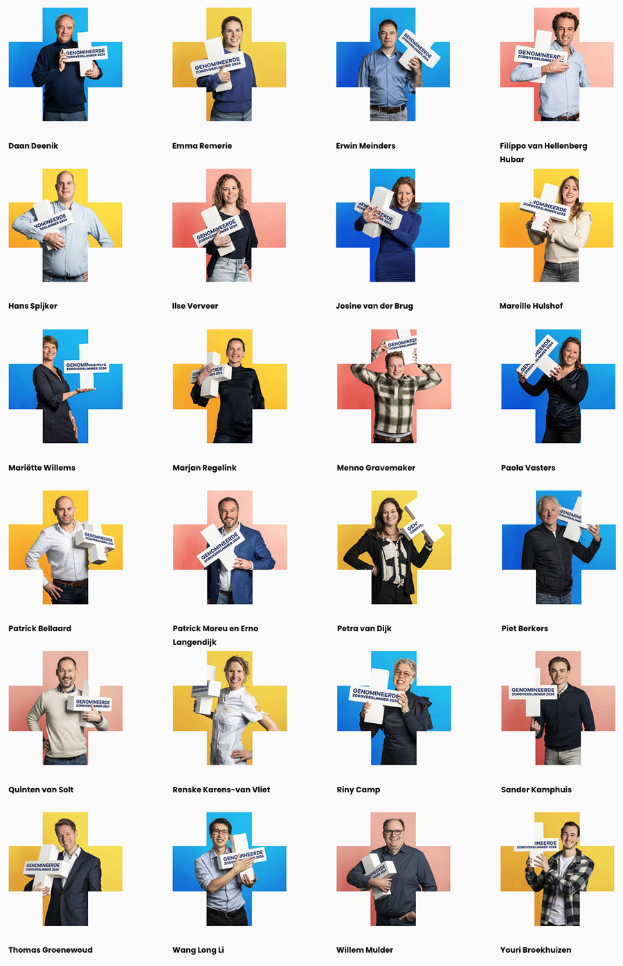 24 innovatieve changemakers binnen de zorgsector