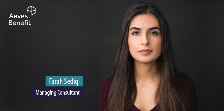 Farah Sediqi: ‘Ik blijf leren en groeien bij AevesBenefit’