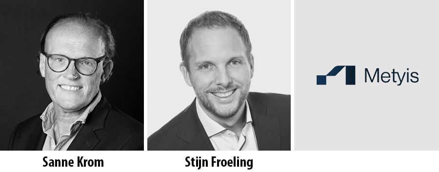 Metyis promoveert Sanne Krom en Stijn Froeling tot partner