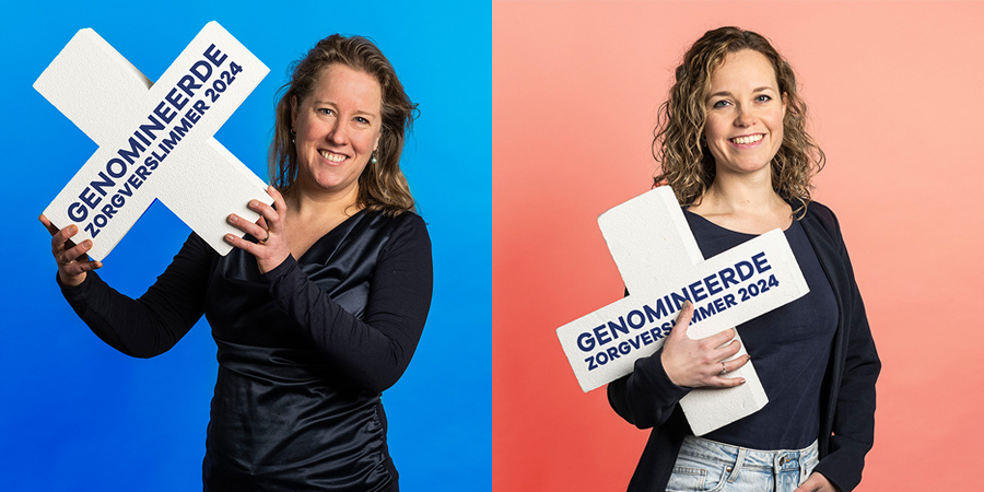 Paola Vasters en Ilse Verveer