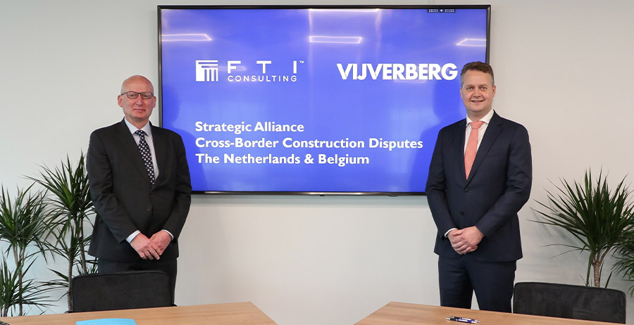 Vijverberg sluit alliantie met internationale speler FTI Consulting Vijverberg sluit alliantie met internationale speler FTI Consulting