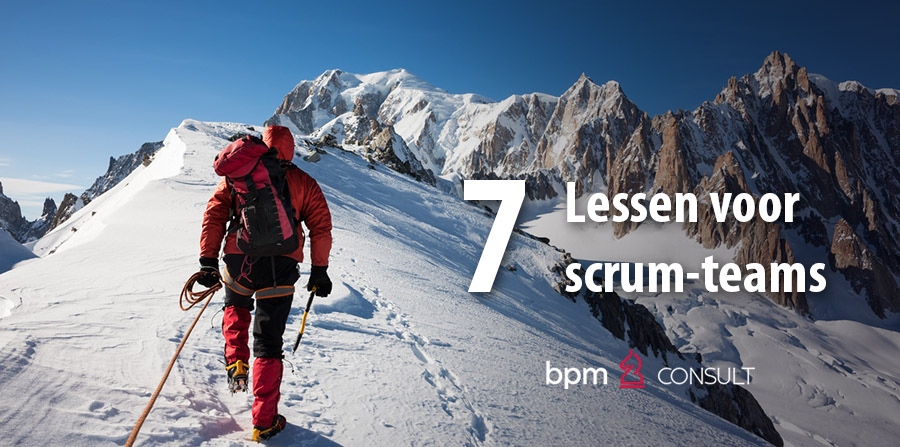 Zeven lessen vanuit de bergsport voor scrum-teams