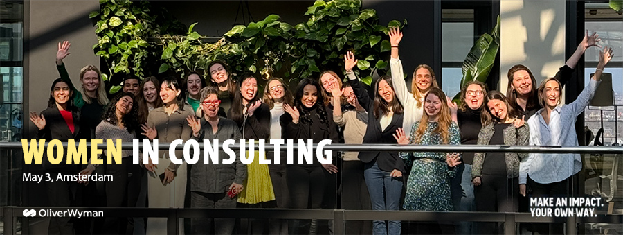 Oliver Wyman organiseert inhousedag Women In Consulting Oliver Wyman organiseert inhousedag Women In Consulting
