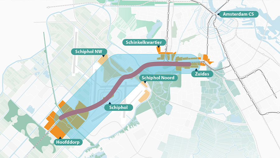 Verbeterde ov-verbinding Amsterdam-Haarlemmermeer komt van de grond Verbeterde ov-verbinding Amsterdam-Haarlemmermeer komt van de grond