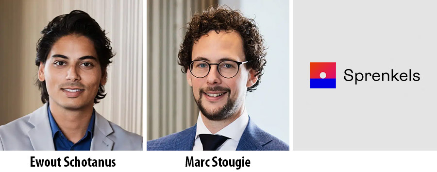Sprenkels benoemt Ewout Schotanus en Marc Stougie tot partner