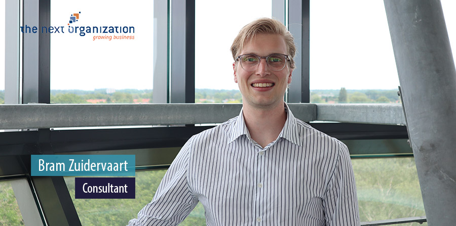Bram Zuidervaart start als consultant bij The Next Organization