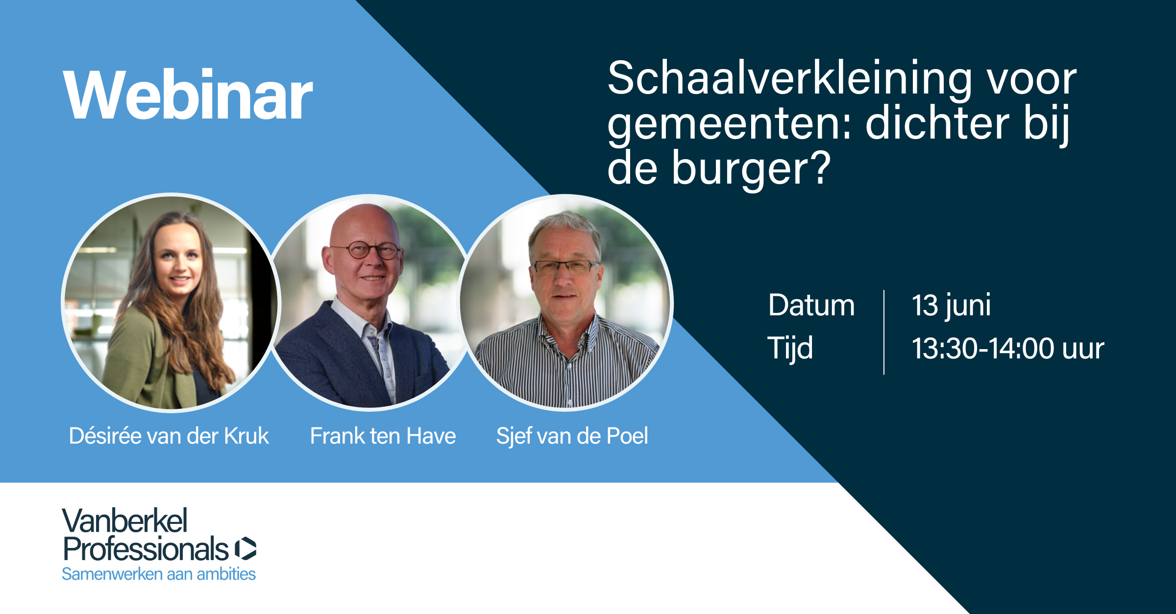 Schaalverkleining voor gemeenten: dichter bij de burger? 