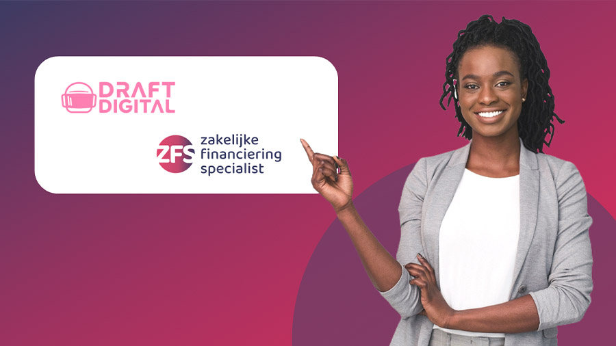 Zakelijke Financiering Specialist werkt samen met Draft Digital