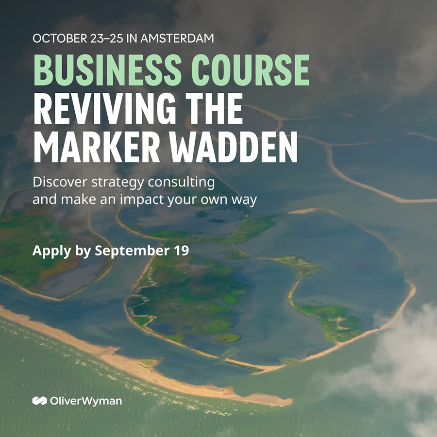 Business Course 2024: Reviving the Marker Wadden