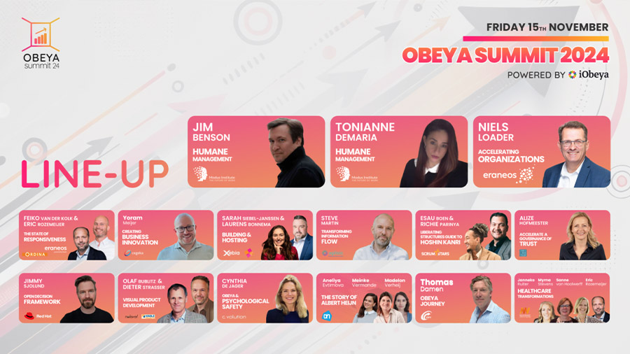 Obeya Summit brengt meer dan 300 vakexperts samen