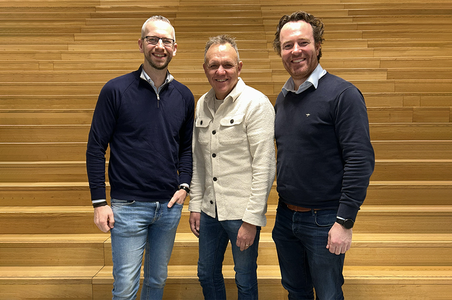 Tom Maes, René Pruijssers en Korik Alons