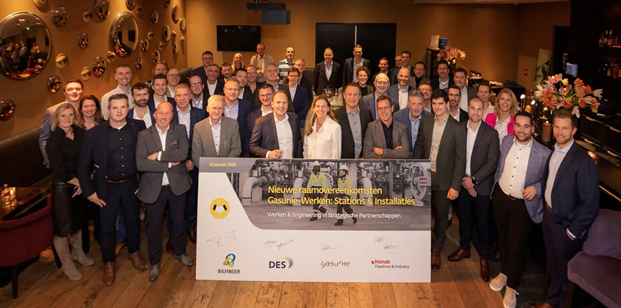 Gasunie sluit miljardencontract met aannemers voor stations en installaties