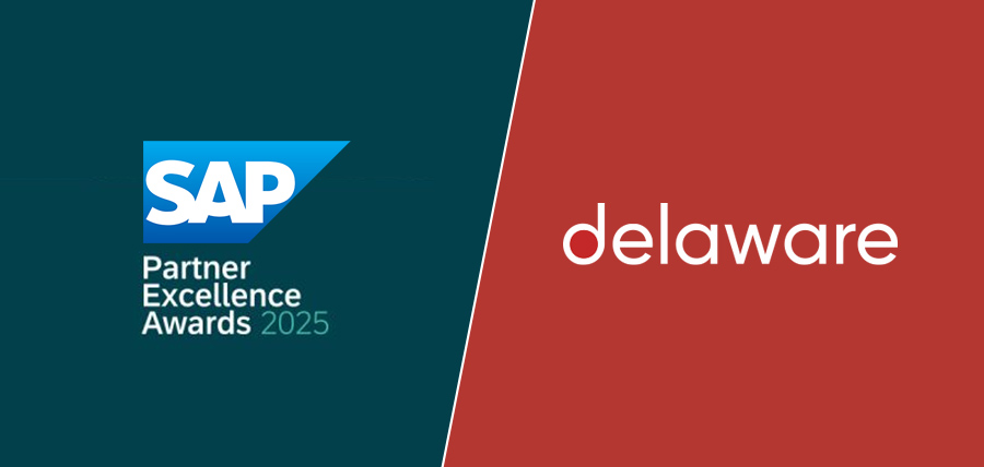 SAP kiest delaware als digital supply chain-partner van het jaar