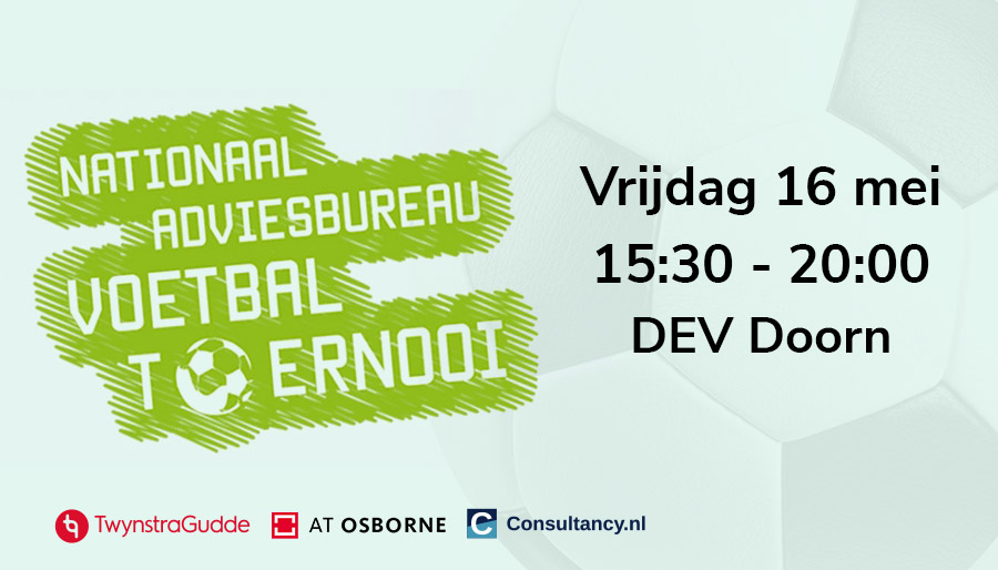 2025-editie Nationaal Adviesbureau Voetbaltoernooi op 16 mei 