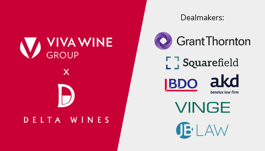 Viva Wine Group schenkt zichzelf een stevige positie in Europa met overname Delta Wines