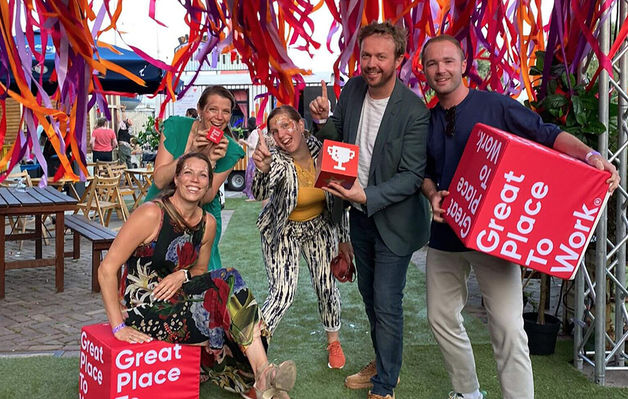 Mobilee op #1 in Best Workplaces-ranking van Great Place To Work