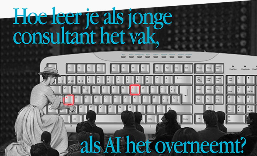 Hoe leer je als jonge consultant het vak als AI het beginnerswerk overneemt?