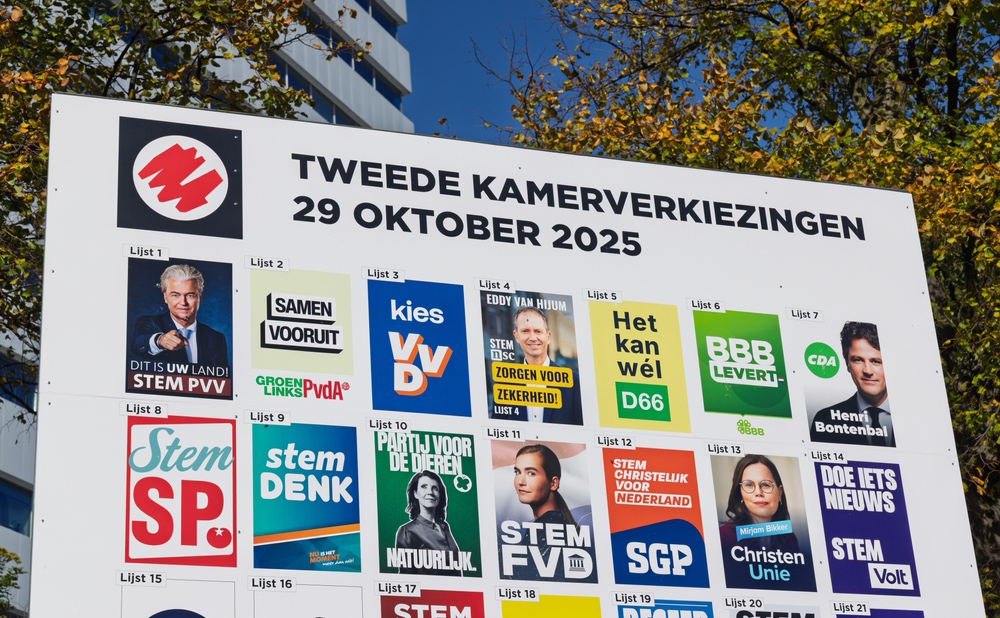 Tweede Kamerverkiezingen 29 oktober 2025