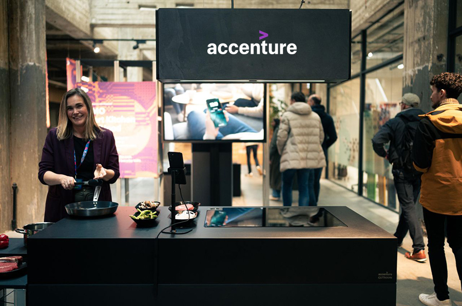 Accenture laat zien hoe AI binnenkort de keuken inkomt