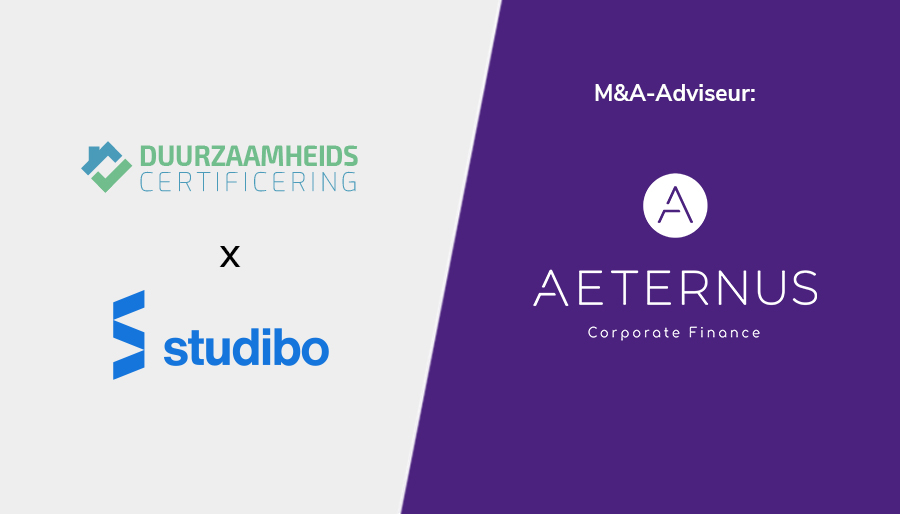 Aeternus begeleidt DuurzaamheidsCertificering bij verkoop aan Studibo