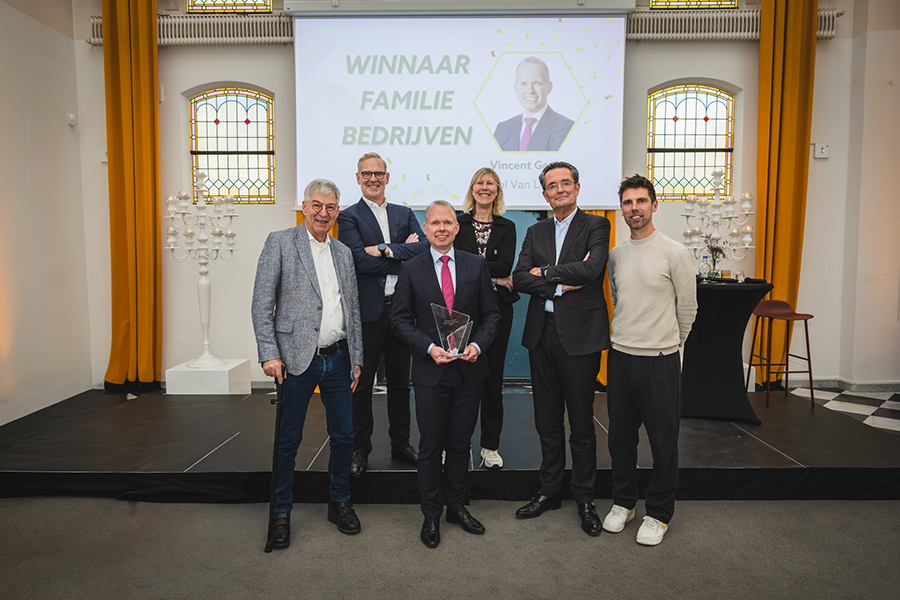 Vincent Geerts verkozen tot beste CFO binnen het familiebedrijf