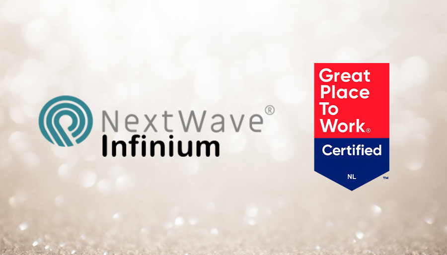 NextWave-Infinium voor derde jaar op rij verkozen tot Great Place To Work