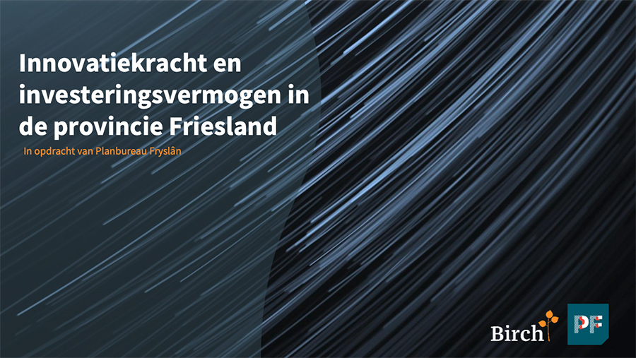 Friesland even innovatief als rest Nederland, maar financiering blijft achter