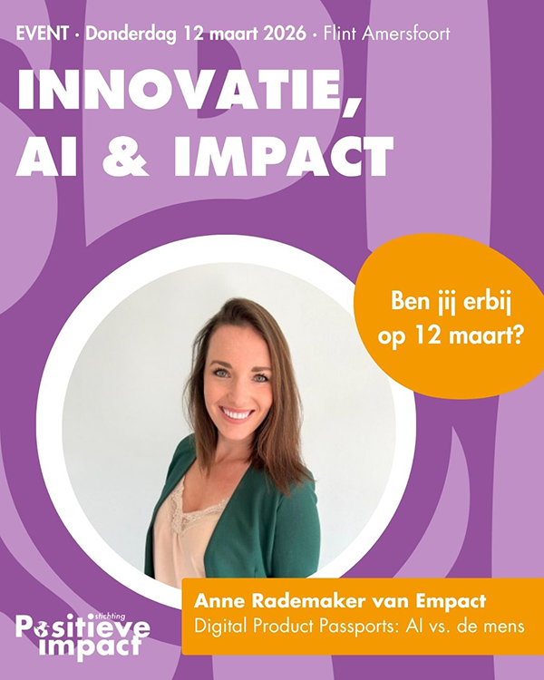 Workshop: Digital Product Passports: AI vs. de mens