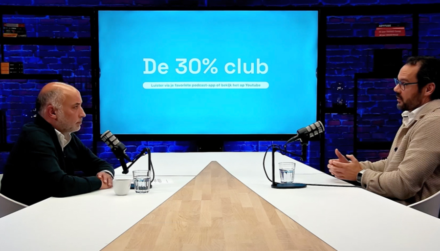 Mijlpaal voor De 30% Club-podcast van Mixit: Al meer dan 20 afleveringen live      