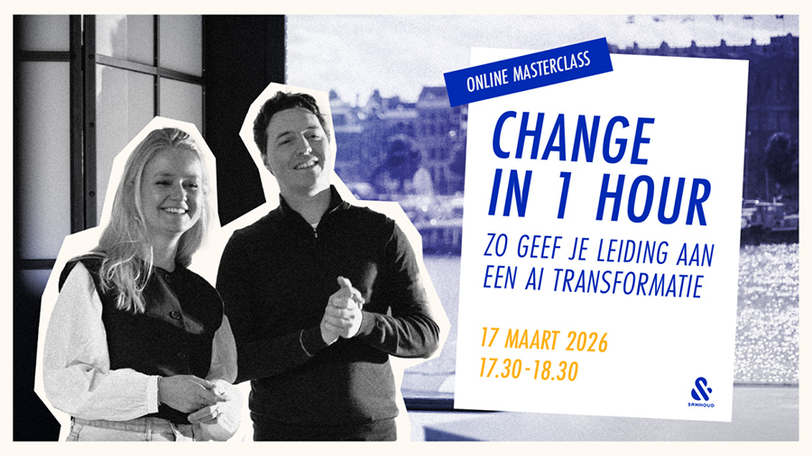 Online masterclass: Change in one hour